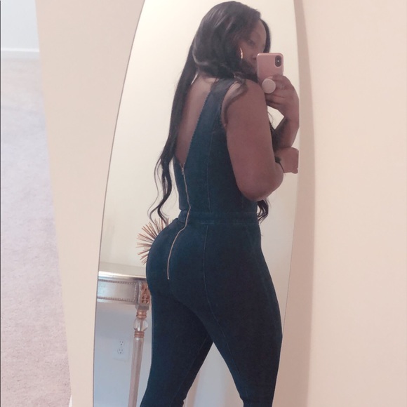 Denim jumpsuit - Picture 2 of 5